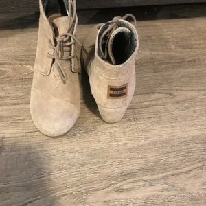 TOMS desert booties